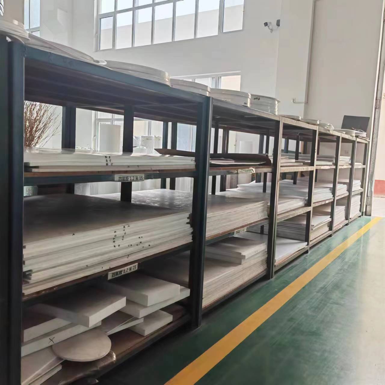 10mm အထူ · အဖြူရောင် PTFE စာရွက်-Paidu အုပ်စု