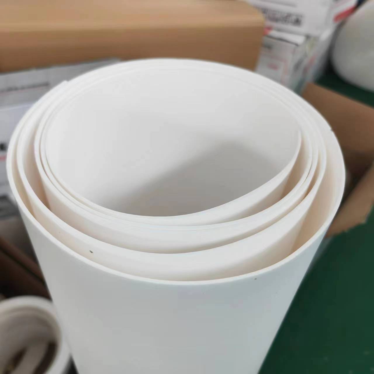 အရှည် 50 မီတာ · အဖြူရောင် PTFE စာရွက်-Paidu အုပ်စု