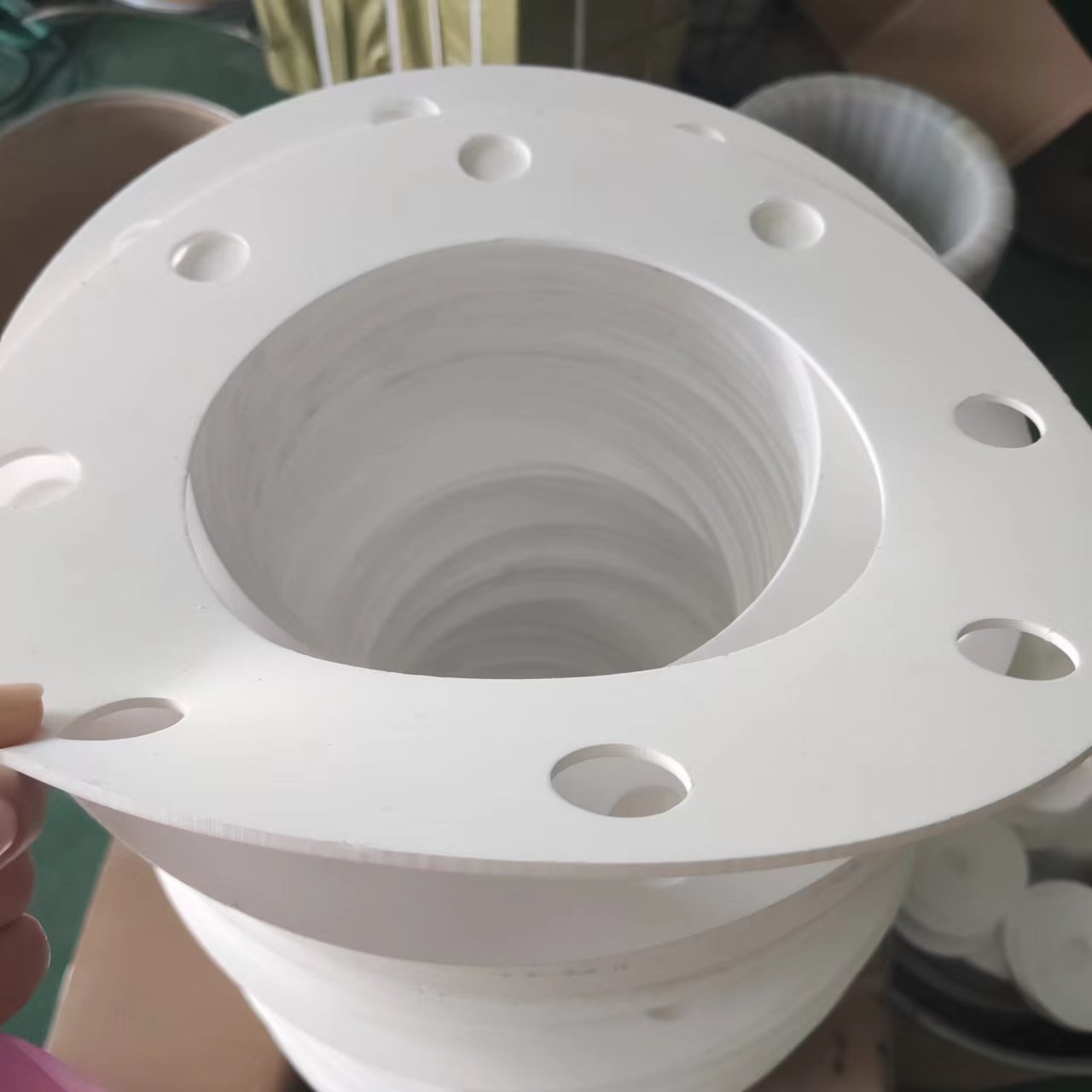 အဖြူရောင် PTFE Gasket-Paidu အုပ်စု